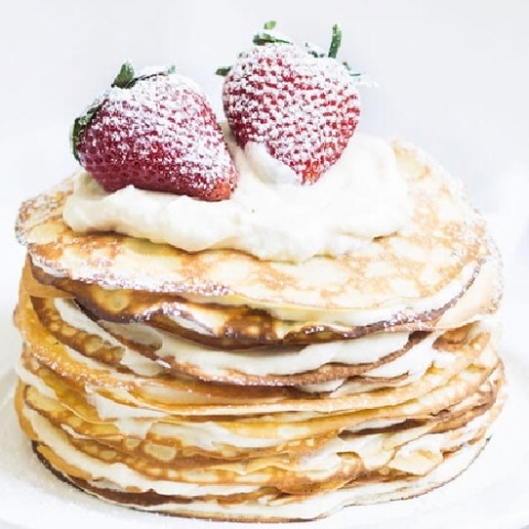 Bánh xếp Crepe Pháp Ăn thịt nguội, đồ Âu, Ăn kèm trứng Cá