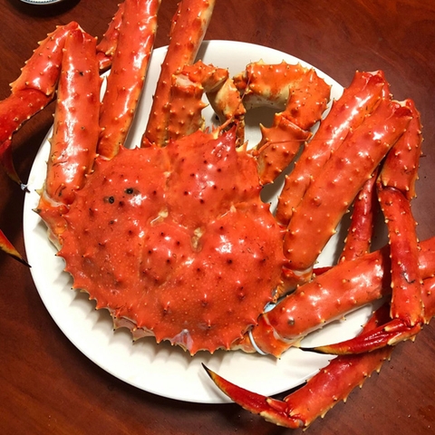 Cua Hoàng Đế Alaska Đỏ (Size 4-5kg)-giá cua hoàng đế 1tr750-2tr750/kg