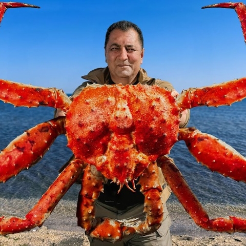 Cua Hoàng Đế Alaska Đỏ (Size 6-7kg) - Red Big King Crab