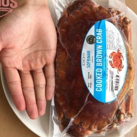 Cua nâu Bắc Âu loại size 1kg, cua nâu nauy, cua nâu, cua nâu bắc âu, cua nâu ireland, cua nauy, giá cua nâu,