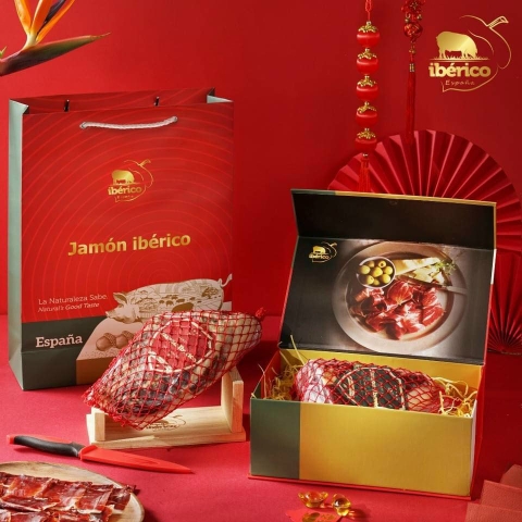 5. Hộp quà Đùi trước Iberico Serano 18 tháng thuần chủng 50%,giỏ quà tết, gio quà tết, quà tặng, quà tết, quà tặng sếp, quà tặng cao cấp, quà tặng vip