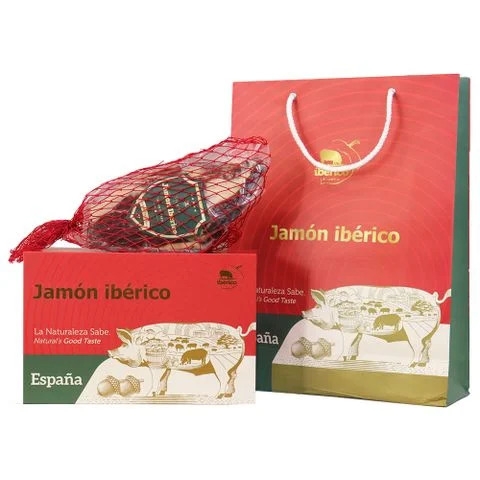 Hộp quà Đùi trước Iberico 18 tháng thuần chủng 50%