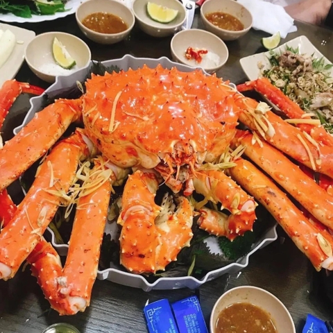 Cua Hoàng Đế Hàn đỏ size to (Size 4-5kg)