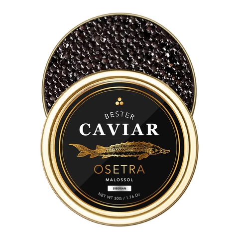 Trứng Cá Tầm Nga Imperial Ossetra Malossol