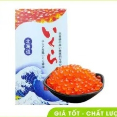 Trứng Cá Hồi Nhật Muối gia vị size To hộp 500g- Big Salmon Eggs Japan