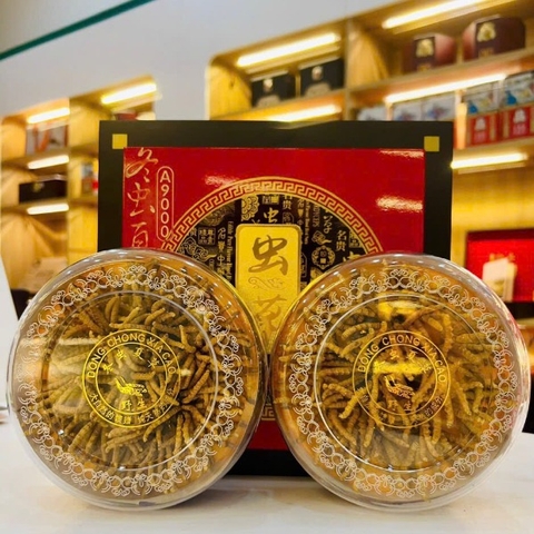 4- Giỏ quà tết- Đông Trùng Hạ Thảo Tây Tạng size 40