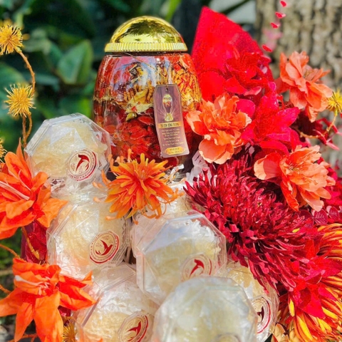 Set Hộp quà Yến SàoThượng Hạng, Yến rút lông 500gram, giỏ quà tết, gio quà tết, quà tặng, quà tết, quà tặng sếp, quà tặng cao cấp, quà tặng vip