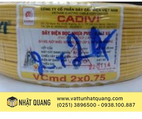 DÂY CÁP ĐIỆN CADIVI 2.24