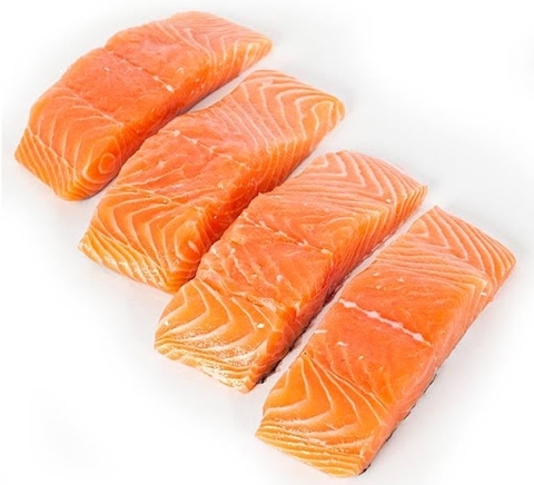 Norwegian Chilled Organic Salmon Fillet (100g - 1kg tray)