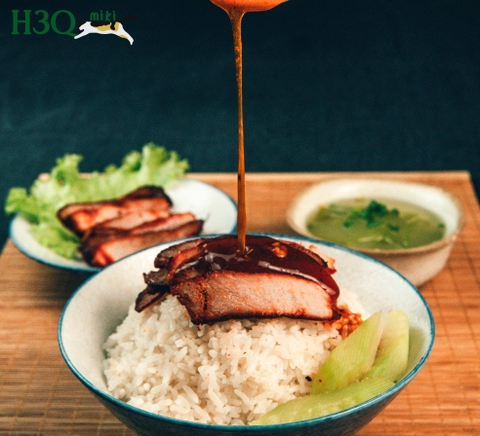 H3Q Miki Char Siu White Rice