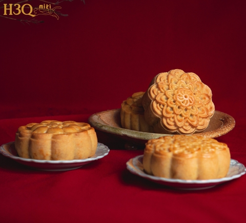Combo of Four 150g H3Q Miki Mooncakes (Any Flavors)