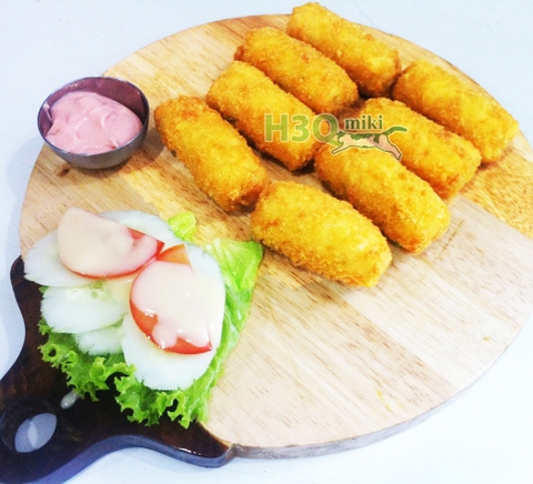 H3Q Miki Deep-Fried Salmon Spring Rolls