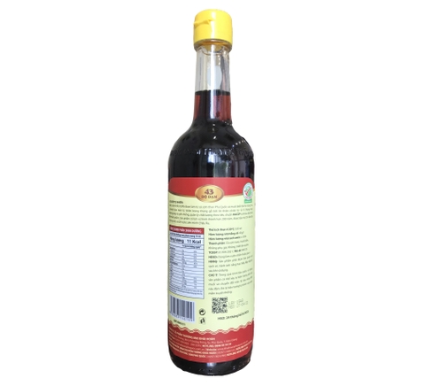 Phu Quoc's Khai Hoan Fish Sauce 520ml Glass Bottle