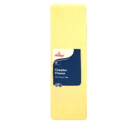 New Zealand Anchor Cheddar Cheese 2kg Block