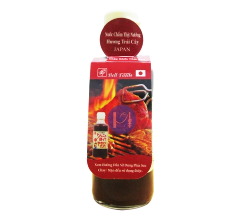 Japanese Bell Fruit-Based BBQ Dipping Sauce 235g Glass Bottle