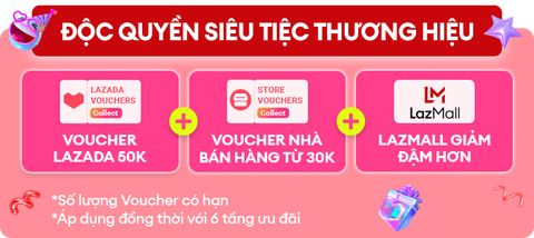 Độc quyền tiệc sale thương hiệu