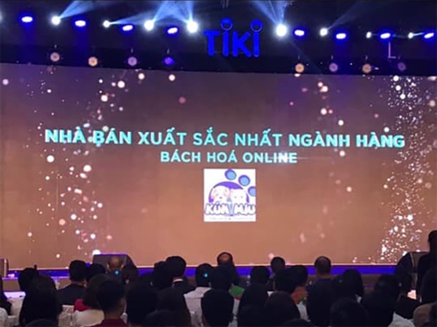 Kún Miu pet shop trở thành Nhà bán hàng xuất sắc nhất ngành hàng bách hoá online trên Tiki.vn