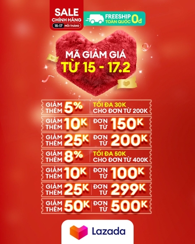 LAZADA Sale to giữa tháng 