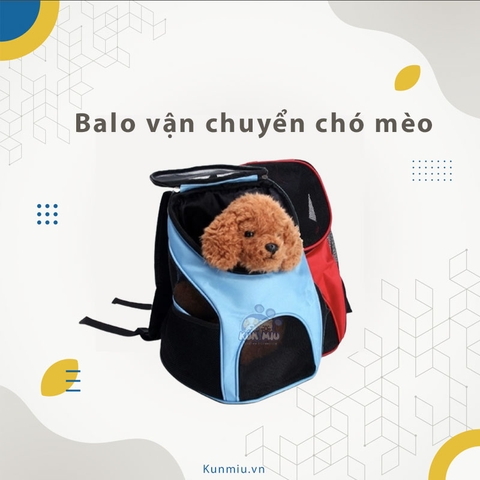 Balo vận chuyển chó mèo