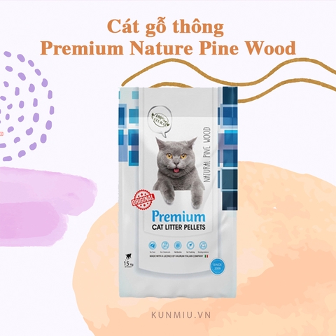 Cát gỗ thông Premium Nature Pine Wood