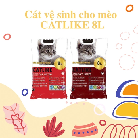 Cát vệ sinh cho mèo CATLIKE 8L