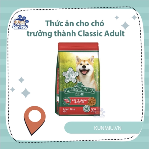 Thức ăn cho chó trưởng thành Classic Adult