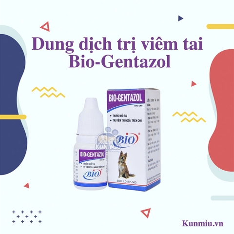 Dung dịch trị viêm tai Bio-Gentazol