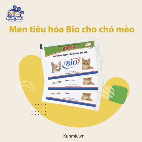 Men tiêu hóa Bio cho chó mèo