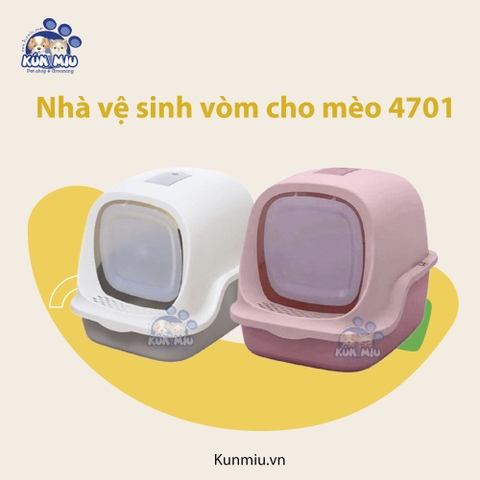 Nhà vệ sinh vòm cho mèo 4701