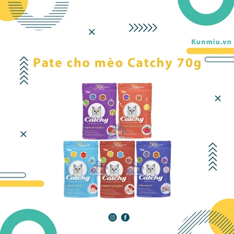 Pate cho mèo Catchy 70g