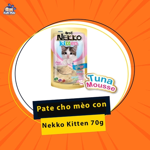 Pate cho mèo con Nekko 70g