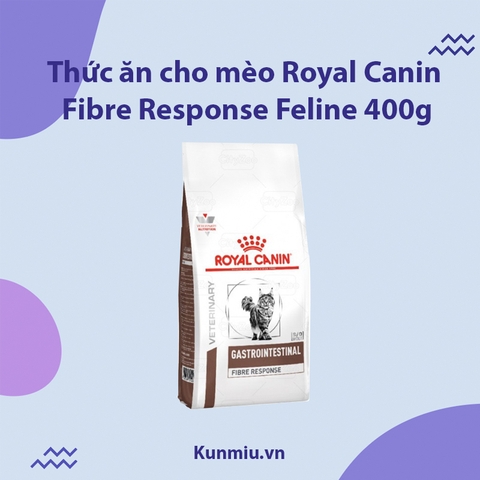 Thức ăn cho mèo Royal Canin Fibre Response Feline 400g