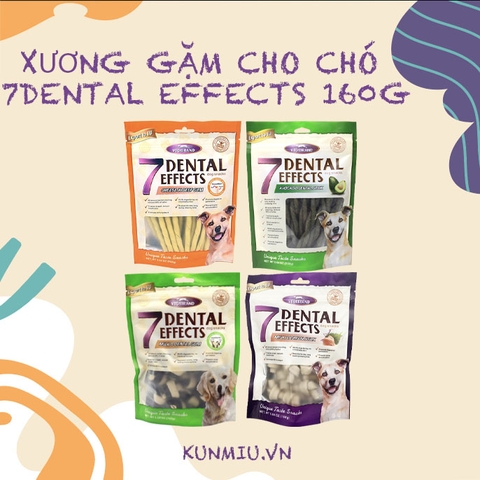 Xương gặm cho chó 7Dental Effects 160g