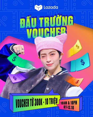 ĐẤU TRƯỜNG VOUCHER LAZADA