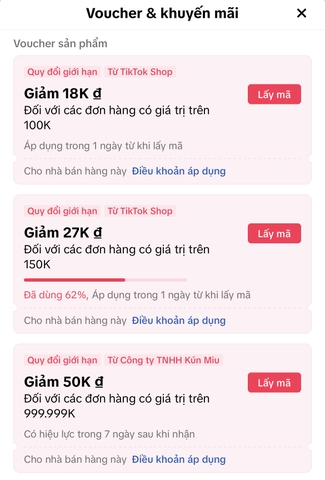 Ngày 18 Tiktokshop giảm 18k