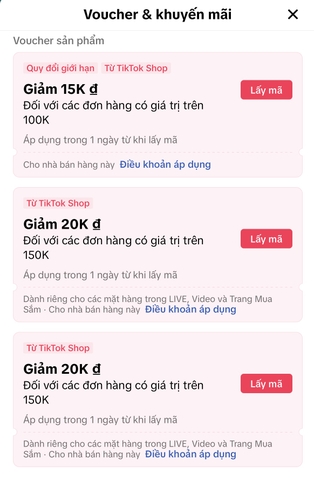 Tiktokshop sale xả láng cuối tháng