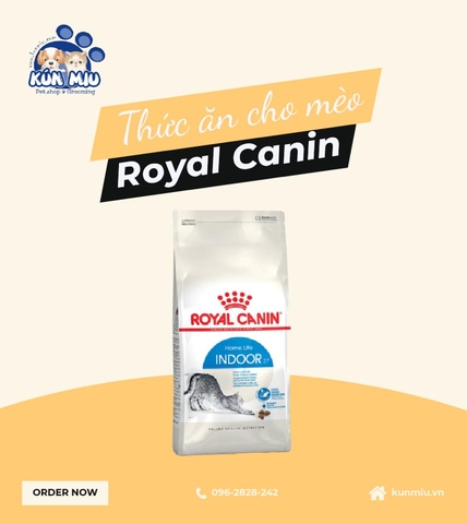 Thức ăn cho mèo Royal Canin Indoor 27