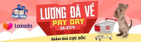 PAY DAY Tháng 9 - Kún Miu Sale cực sốc khi lương đã về trên Lazada