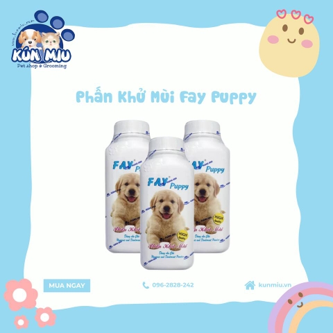 Phấn Fay Puppy khử mùi