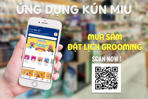 Ưu đãi lớn khi sử dụng Ứng dụng Kún Miu trên IOS hoặc ANDROID