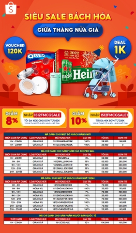 SHOPEE SIÊU SALE 15.12