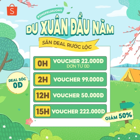 DU XUÂN ĐẦU NĂM - SĂN DEAL RƯỚC LỘC