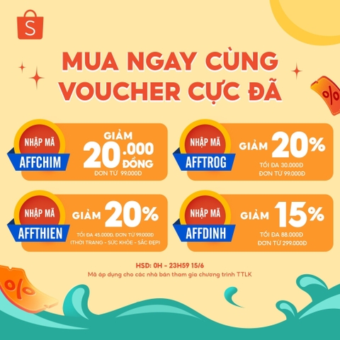 THÁNG 6 BÙNG NỔ LOẠT DEAL GIÁ ĐỘC QUYỀN