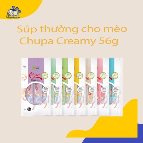 Súp thưởng cho mèo Chupa Creamy 56g