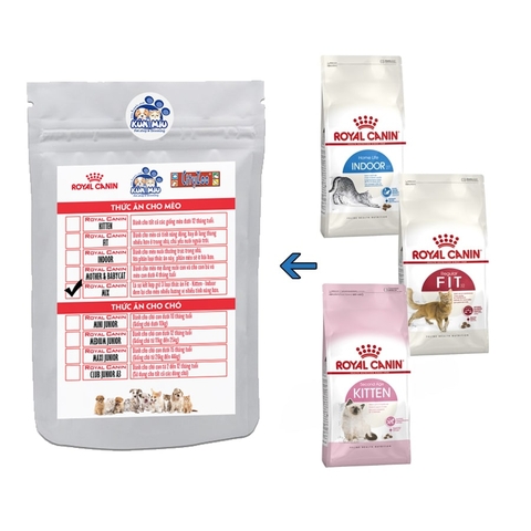 Thức ăn cho mèo Royal Canin Mix - 1 kg chia (RTB) (RCM1)