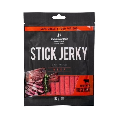 Thịt que cho chó Stick Jerky Beef 90g