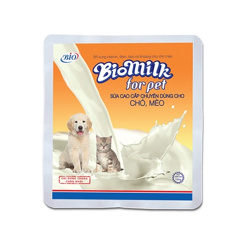Sữa bột cho chó mèo Bio Milk 100gr (sbmbio)