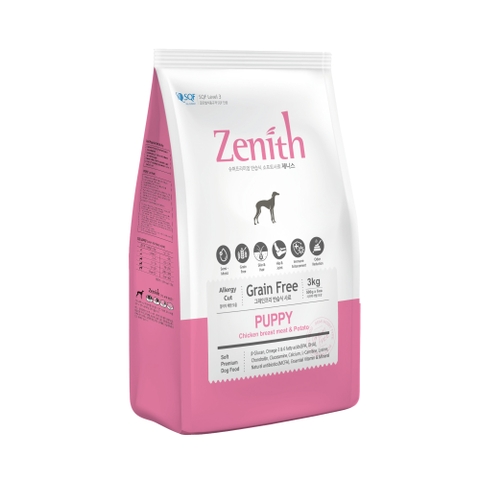 Thức ăn hạt mềm cho chó con Zenith Puppy