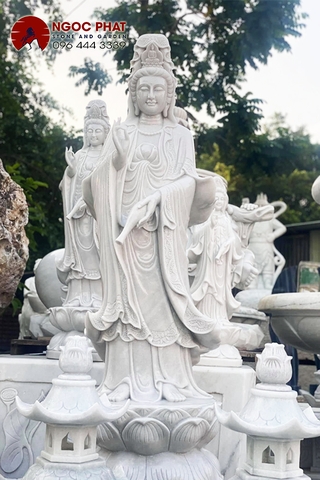 Tượng Phật Quan Thế Âm Bồ Tát Tay Cầm Bình Thanh Tịnh