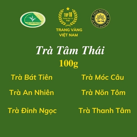 [Sản phẩm dùng thử] Trà Thái Nguyên Móc Câu, Trà Nõn Tôm, Trà Đinh Ngọc 100g....